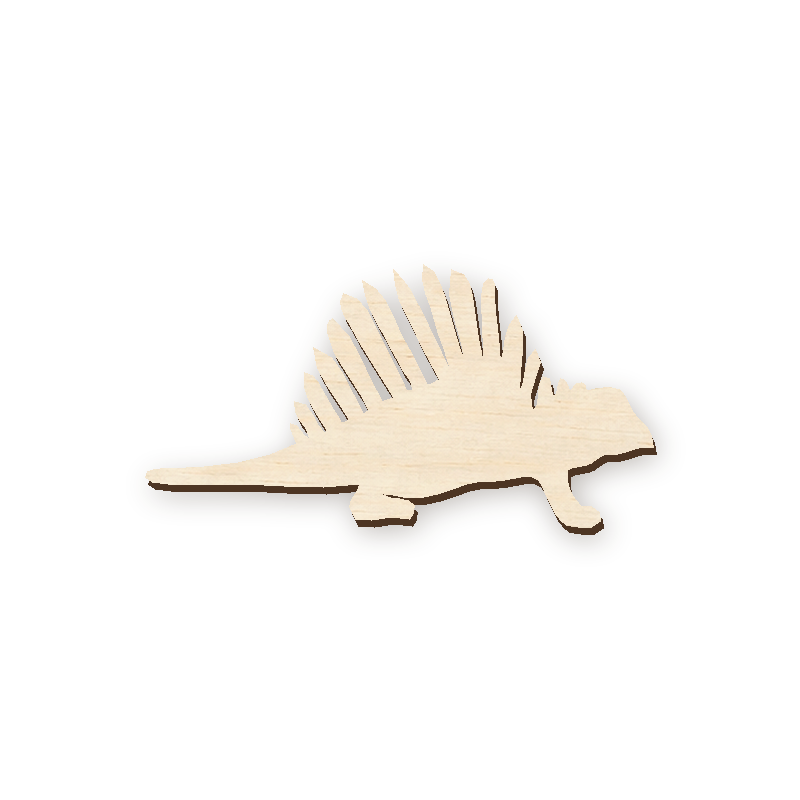 Drevený výrez - Stegosaurus 001