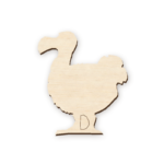 Drevený výrez - Dodo 001